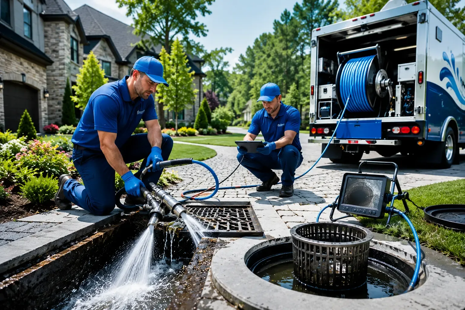 Local outdoor drain cleaning professionals in Leon, IA
